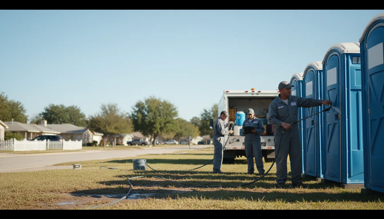 Long-Term Portable Toilet Rental in Brookston, IN near me